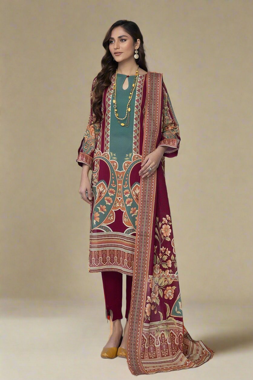 LADIES SUIT KLA-1665 -  - KHAS STORES US - LADIES SUIT KLA-1665