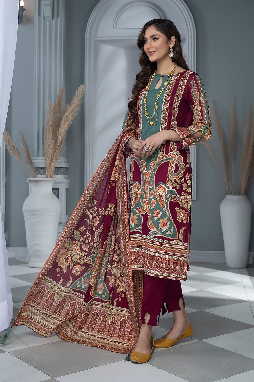 LADIES SUIT KLA-1665 -  - KHAS STORES US - LADIES SUIT KLA-1665