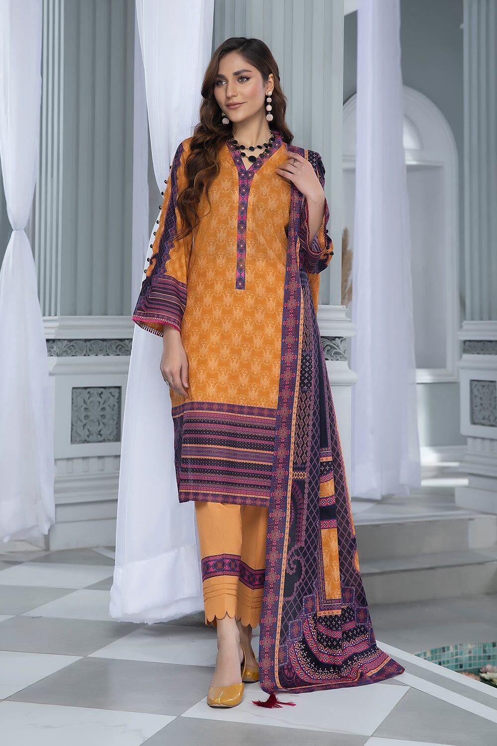 LADIES SUIT KLA-1672 -  - KHAS STORES US - LADIES SUIT KLA-1672