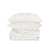 Teddy Fleece Comforter Set - Cream Polyester EnvioHome 