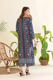 2PC Stitched Printed Crepe Silk Shirt and Trouser RTW-KSTL-104 KHAS STORES 