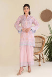 2PC Stitched Printed Crepe Silk Shirt and Trouser RTW-KSTL-105