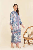 2PC Stitched Printed Crepe Silk Shirt and Trouser RTW-KSTL-106 KHAS STORES 