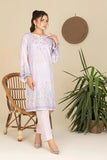 2PC Stitched Printed Crepe Silk Shirt and Trouser RTW-KSTL-107 KHAS STORES 