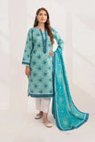 2PC stitched Printed Lawn Shirt and Dupatta KSD-3230