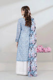 2PC Unstitched Printed Lawn Shirt and Dupatta KSD-3444 - Printed - KHAS STORES US -  
