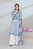 2PC Unstitched Printed Lawn Shirt and Dupatta KSD-3444 - Printed - KHAS STORES US -  