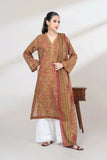 2PC Unstitched Printed Lawn Shirt and Dupatta KSD-3445 - Printed - KHAS STORES US -  