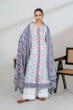 2PC stitched Printed Lawn Shirt and Dupatta KSD-3450 - Printed - KHAS STORES US -  