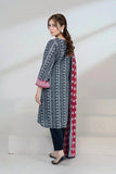 2PC Unstitched Printed Lawn Shirt and Dupatta KSD-3452 - Printed - KHAS STORES US -  