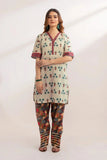 2PC stitched  Printed Lawn Shirt and Trouser KST-3237