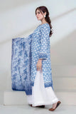 2PC Unstitched Printed Lawn Shirt and Dupatta KSD-3454 - Printed - KHAS STORES US -  