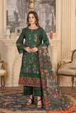 3PC Embroidered Unstitched Cambric Suit KCCE-3519 Embroidered KHAS STORES 