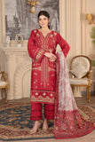 3PC Embroidered stitched Cambric Suit KCCE-3521 - Embroidered - KHAS STORES US -  