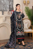 3PC Embroidered Unstitched Cambric Suit KCCE-3523 Embroidered KHAS STORES 