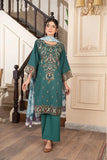 3PC Embroidered Unstitched Cambric Suit KCCE-3527 Embroidered KHAS STORES 