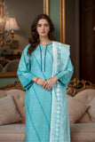3PC Embroidered stitched Khaddar Suit KKE-2986
