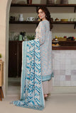3PC Embroidered stitched Kotail Linen Suit KKTE-3604 Embroidered KHAS STORES 
