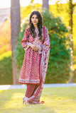 3PC Embroidered stitched Kotail Linen Suit KKTE-3607 Embroidered KHAS STORES 