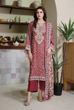 3PC Embroidered stitched Kotail Linen Suit KKTE-3607 Embroidered KHAS STORES 
