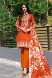 3PC Embroidered stitched Lawn Suit KL-2729 KHAS STORES US 