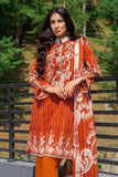 3PC Embroidered stitched Lawn Suit KL-2729 KHAS STORES US 
