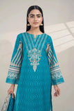 3PC Embroidered stitched Lawn Suit KL-3322 - Embroidered - KHAS STORES US - 3PC Embroidered stitched Lawn Suit KL-3322 