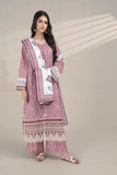 3PC Embroidered Unstitched Lawn Suit KL-3328 Embroidered KHAS STORES 