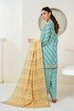 3PC Embroidered stitched Lawn Suit KL-3425 - Embroidered - KHAS STORES US -  