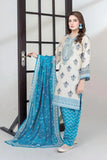 3PC Embroidered stitched Lawn Suit KL-3431 - Embroidered - KHAS STORES US -  