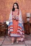 3PC Embroidered stitched Lawn Suit KL-3432 - Embroidered - KHAS STORES US -  