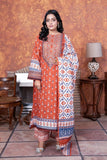 3PC Embroidered stitched Lawn Suit KL-3432 - Embroidered - KHAS STORES US -  