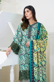 3PC Embroidered Unstitched Lawn Suit KL-3433 - Embroidered - KHAS STORES US -  