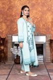 3PC Embroidered stitched Lawn Suit KL-3496 - Embroidered - KHAS STORES US -  