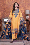 3PC Embroidered stitched Lawn Suit KL-3498