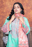 3PC Embroidered stitched Lawn Suit KL-3502 - Embroidered - KHAS STORES US -  