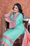 3PC Embroidered stitched Lawn Suit KL-3502 - Embroidered - KHAS STORES US -  