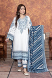 3PC Embroidered stitched Lawn Suit KL-3503 - Embroidered - KHAS STORES US -  