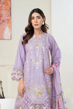 3PC Embroidered stitched Lawn Suit KSC-3368 - Embroidered - KHAS STORES US - 3PC Embroidered stitched Lawn Suit KSC-3368 