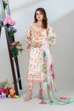 3PC Embroidered stitched Lawn Suit KSC-3436 - Embroidered - KHAS STORES US -  