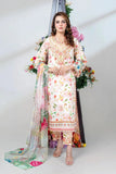 3PC Embroidered stitched Lawn Suit KSC-3436
