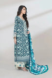 3PC Embroidered stitched Lawn Suit KSC-3443 - Embroidered - KHAS STORES US -  