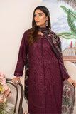 3PC Embroidered stitched Lawn Suit KSE-3397 - Embroidered - KHAS STORES US - 3PC Embroidered stitched Lawn Suit KSE-3397 