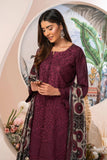 3PC Embroidered stitched Lawn Suit KSE-3397 - Embroidered - KHAS STORES US - 3PC Embroidered stitched Lawn Suit KSE-3397 