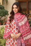 3PC Printed Lawn Suit KLA-2382 Embroidered KHAS STORES 