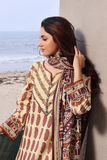 3PC Printed Lawn Suit KLA-2383 Embroidered KHAS STORES 