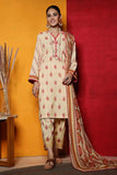 3PC Printed Lawn Suit KLA-2387 Embroidered KHAS STORES 