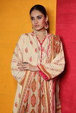 3PC Printed Lawn Suit KLA-2387 Embroidered KHAS STORES 