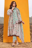 3PC Printed Lawn Suit KLA-2395