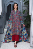 3PC Printed Unstitched Khaddar Suit KKH-3005 Printed KHAS STORES 